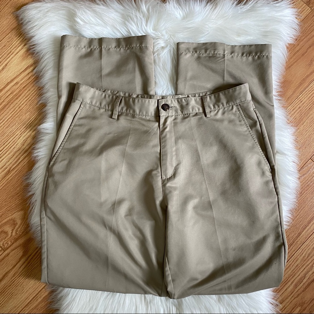 Adidas Climalite Tan Active Chino Pants Sz 32 Golf